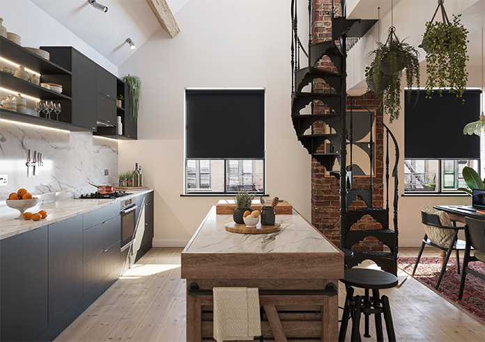 Trinity (FR Blackout), Pitch - Twist&Fit Roller Blind - Image 8